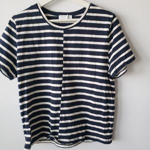Everlane striped short sleeve tee size L